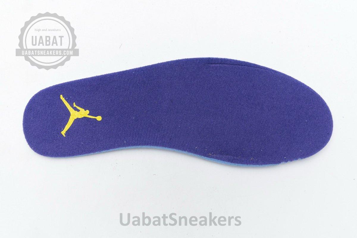 852542-700 Air Jordan 1 Mid Lakers - Image 10