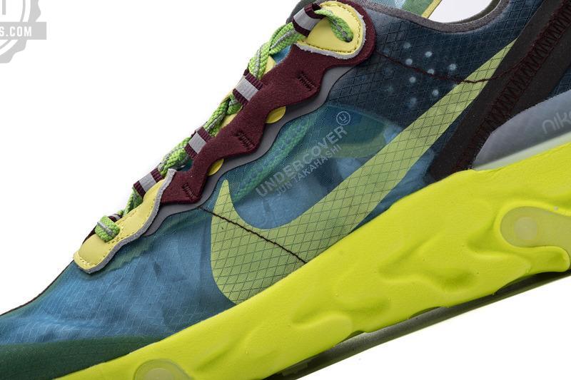 Nike React Element 87Undercover“Lakeside” BQ2718-400 - Image 4