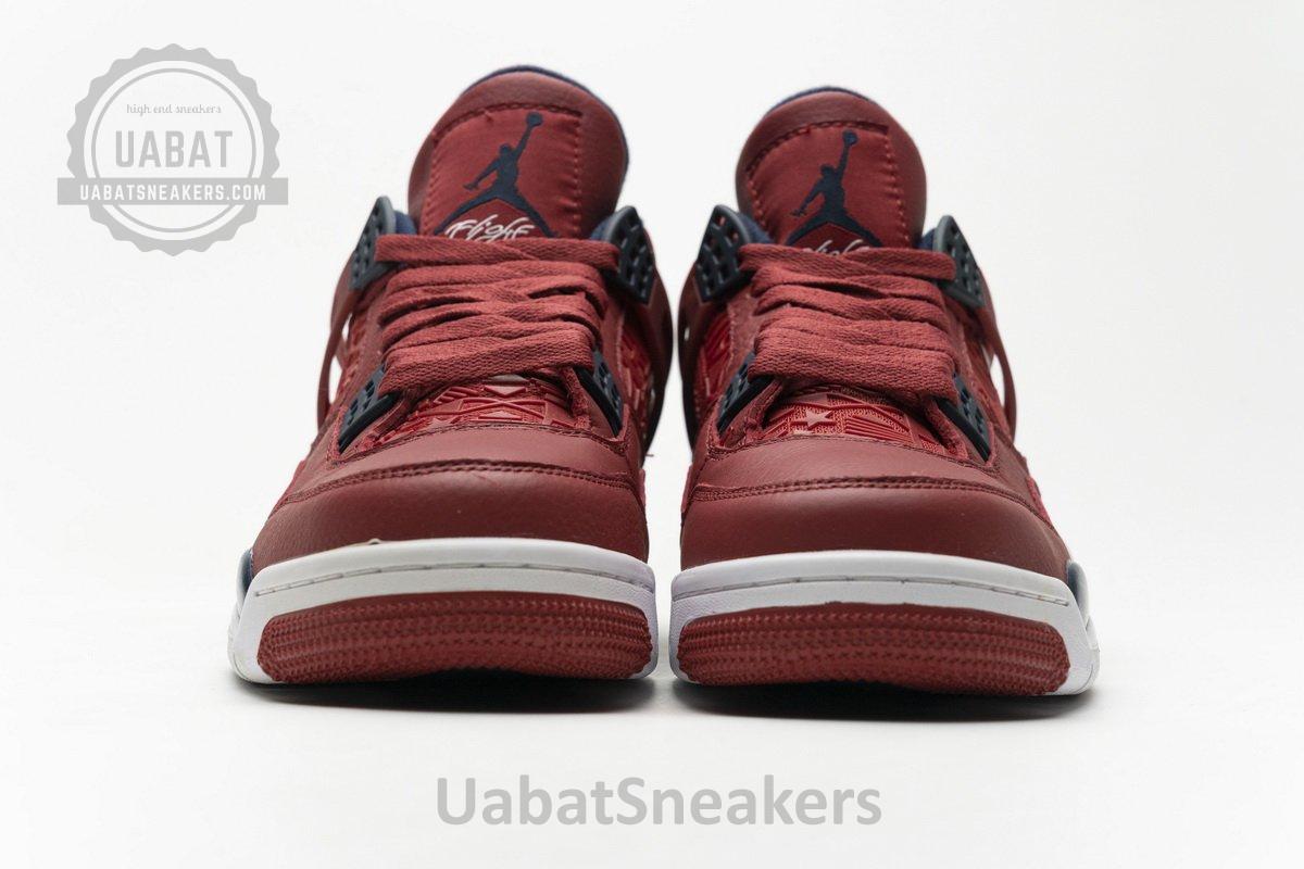 CI1184-617 Air Jordan 4 Retro FIBA Gym Red - Image 5