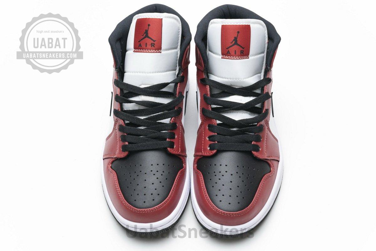 554725-069 Air Jordan 1 Mid Gym Red - Image 5