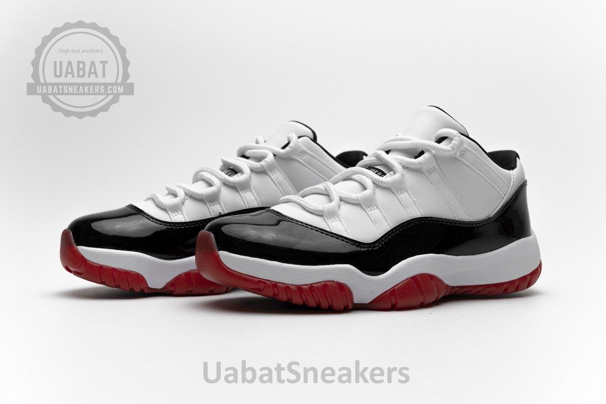 AV2187-160 Air Jordan 11 Low “White Bred” - Image 6