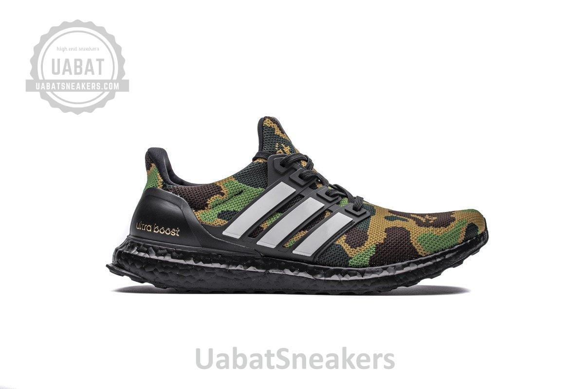 Bape x Adidas Ultra Boost “1st Camo Black” G54784 - Image 2