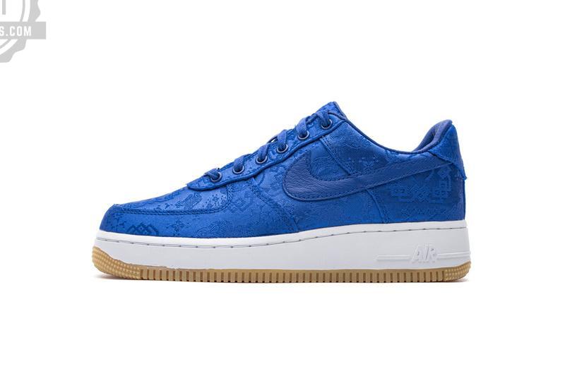 CJ5290-400 Fragment Clot x Nike Air Force 1 PRM Game Royal