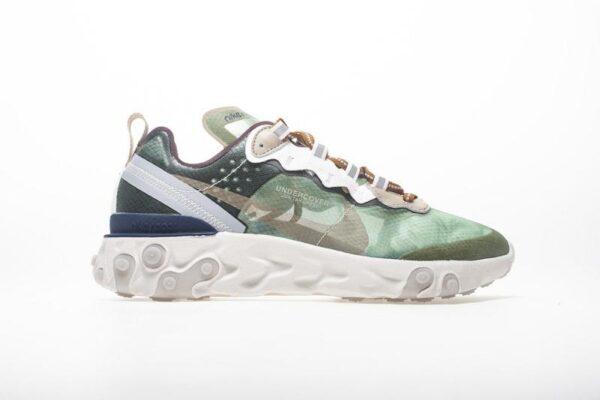 Nike React Element 87 “Brown green” AQ1090-002 - Image 7