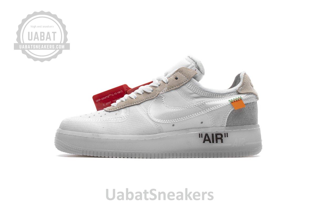 AO4606-100 OFF White X Air Force 1 Low White