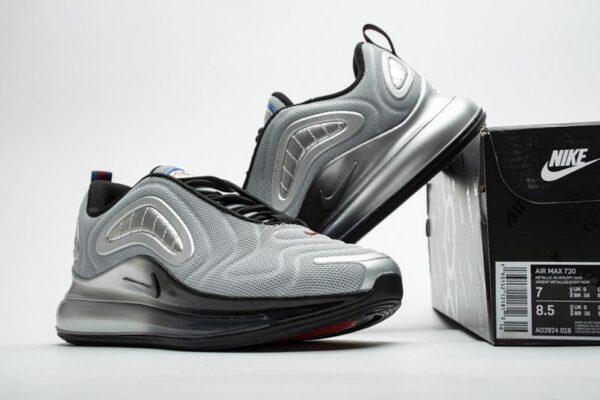 AO2924-019 Nike Air Max 720 Metallic Silver - Image 3
