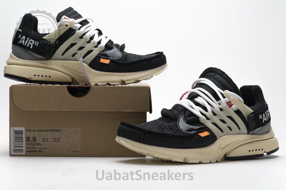 AA3830-001 OFF-WHITE x Nike Air Presto - Image 2