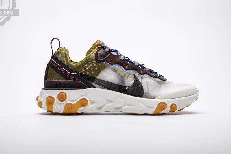 Nike React Element 87 “Moss” AQ1090-300 - Image 8