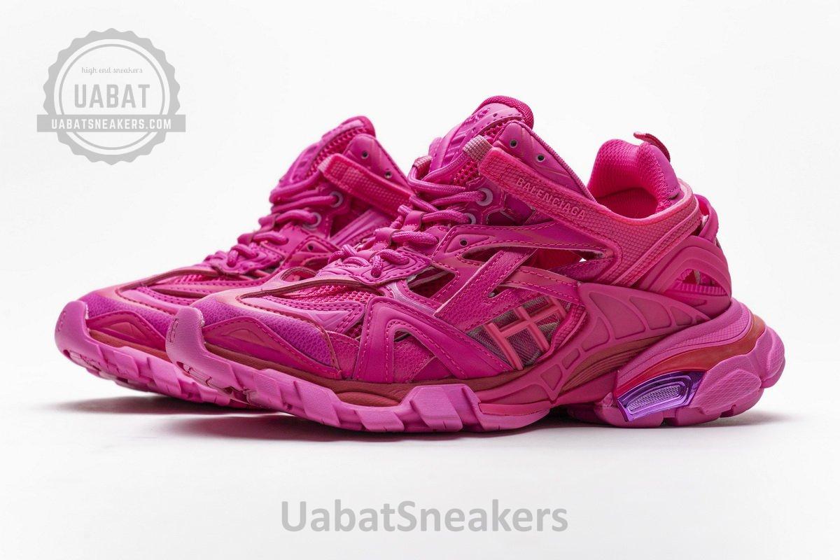 568615 W2FC1 5845 Blenciaga Track 2 Sneaker Fluo Pink - Image 6