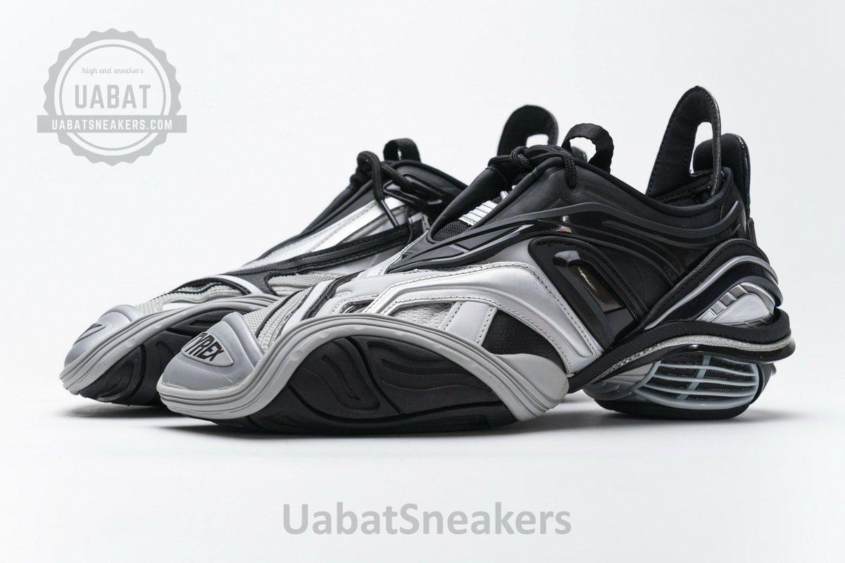 Balenciaga Tyrex 5.0 Sneaker Black Silver - Image 6