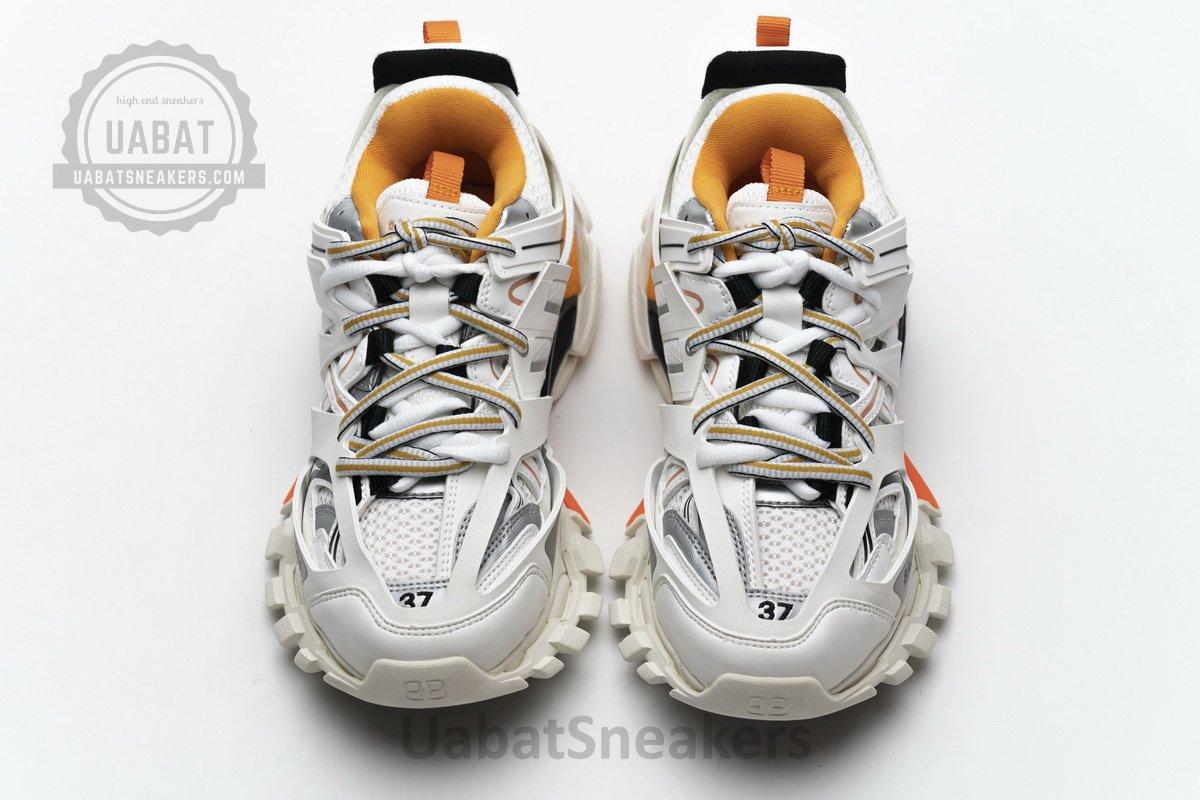 542436 W1GB7 9059 Balenciaga Tess S.White Orange - Image 4