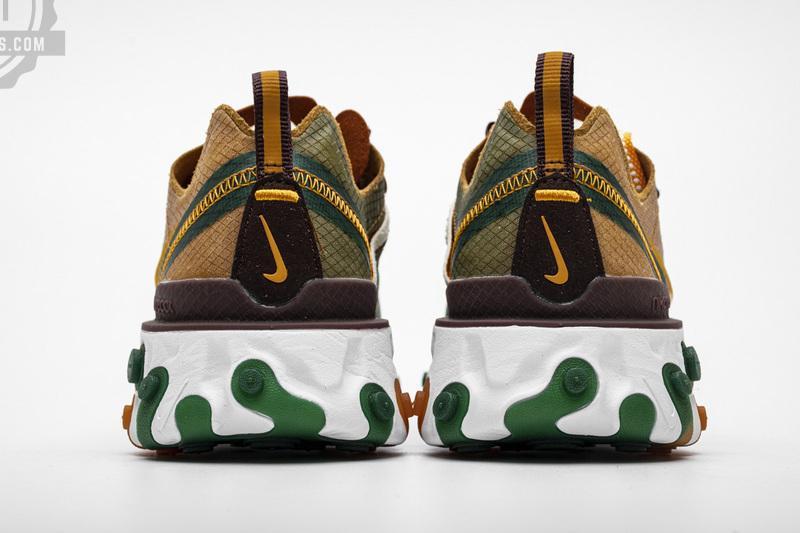 Nike React Element 87 Orange Peel CJ6897-113 - Image 6