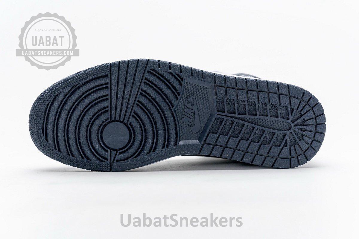 554724-174 Air Jordan 1 Mid Obsidian - Image 10
