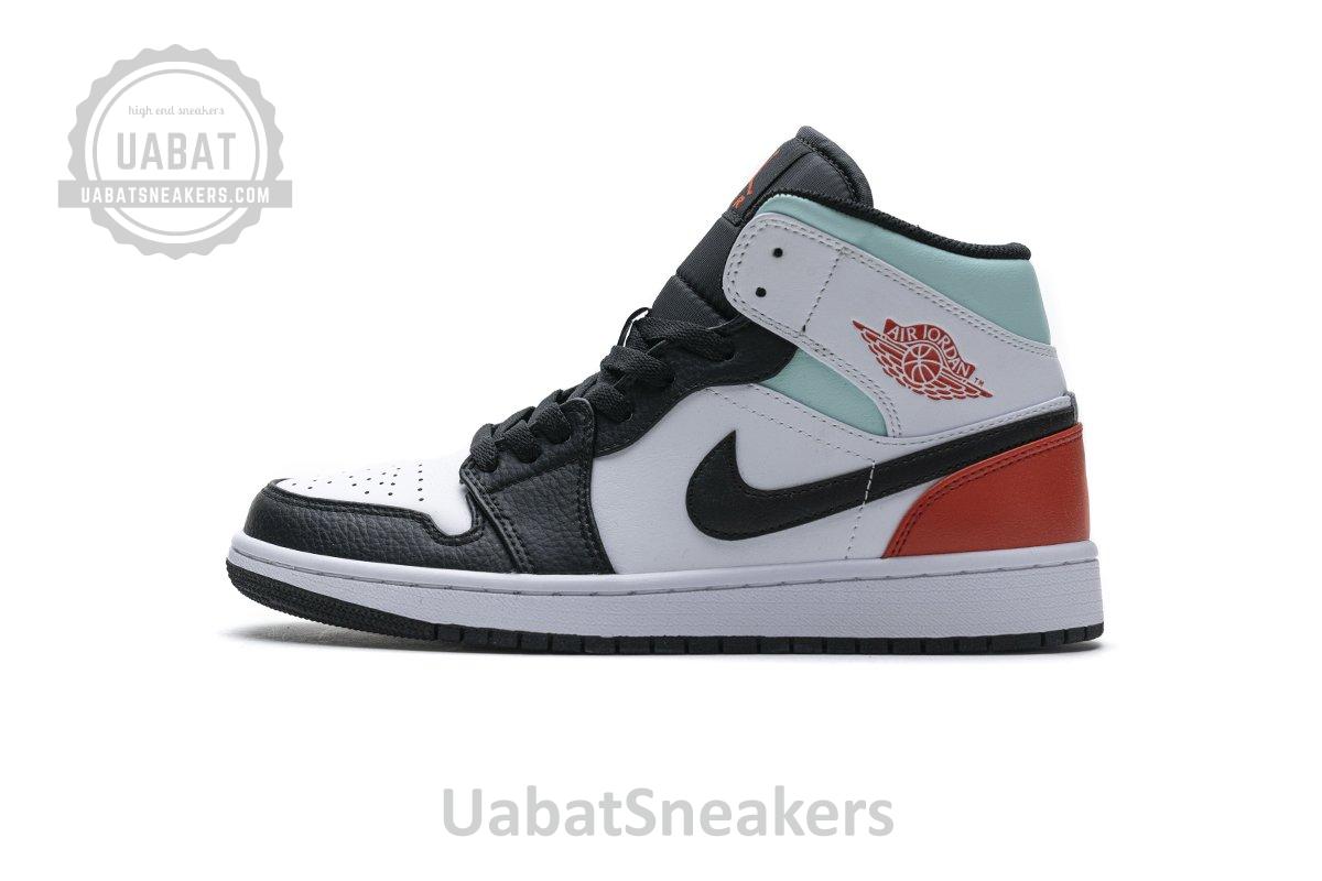 BQ6931-100 Air Jordan 1 Mid GS Black Toe