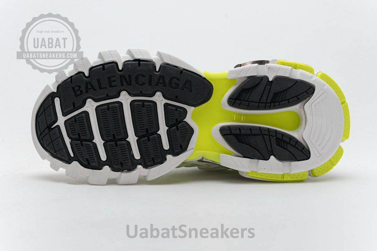 568515 W2ON3 9073 Blenciaga Track 2 Sneaker White Fluo Yellow - Image 9