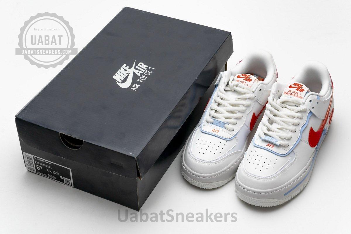 CQ9503-100 Womens Air Force 1 Team Orange - Image 3