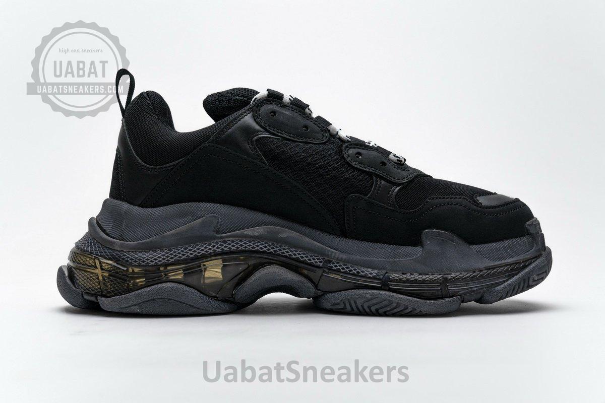 541624 W09O1 1000 Balenciaga Triple S Black - Image 2