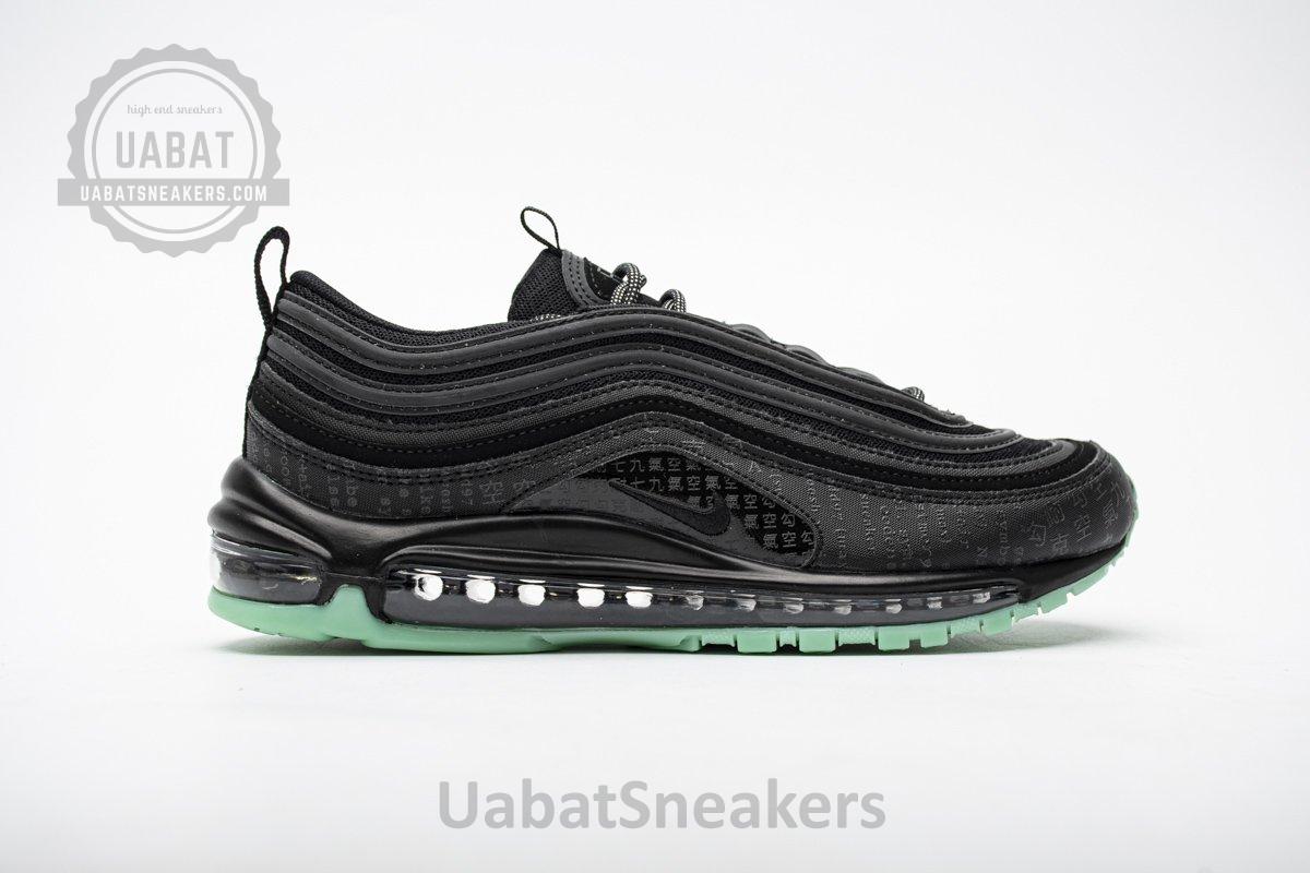 921826-017 Nike Air Max 97 Black Green Glow - Image 8