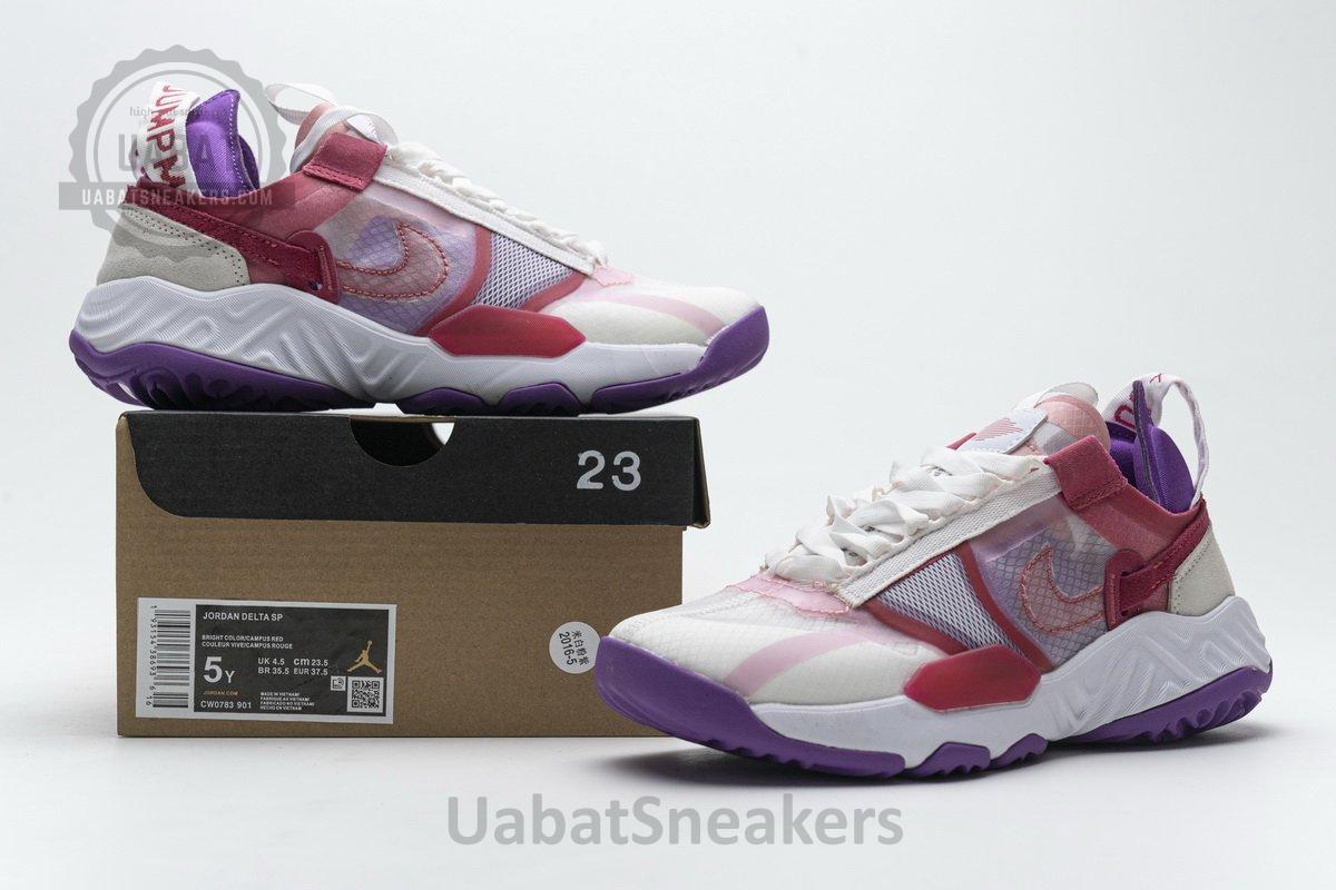 CW0783-901 Jordan Delta SP Bright Color Campus Red - Image 2