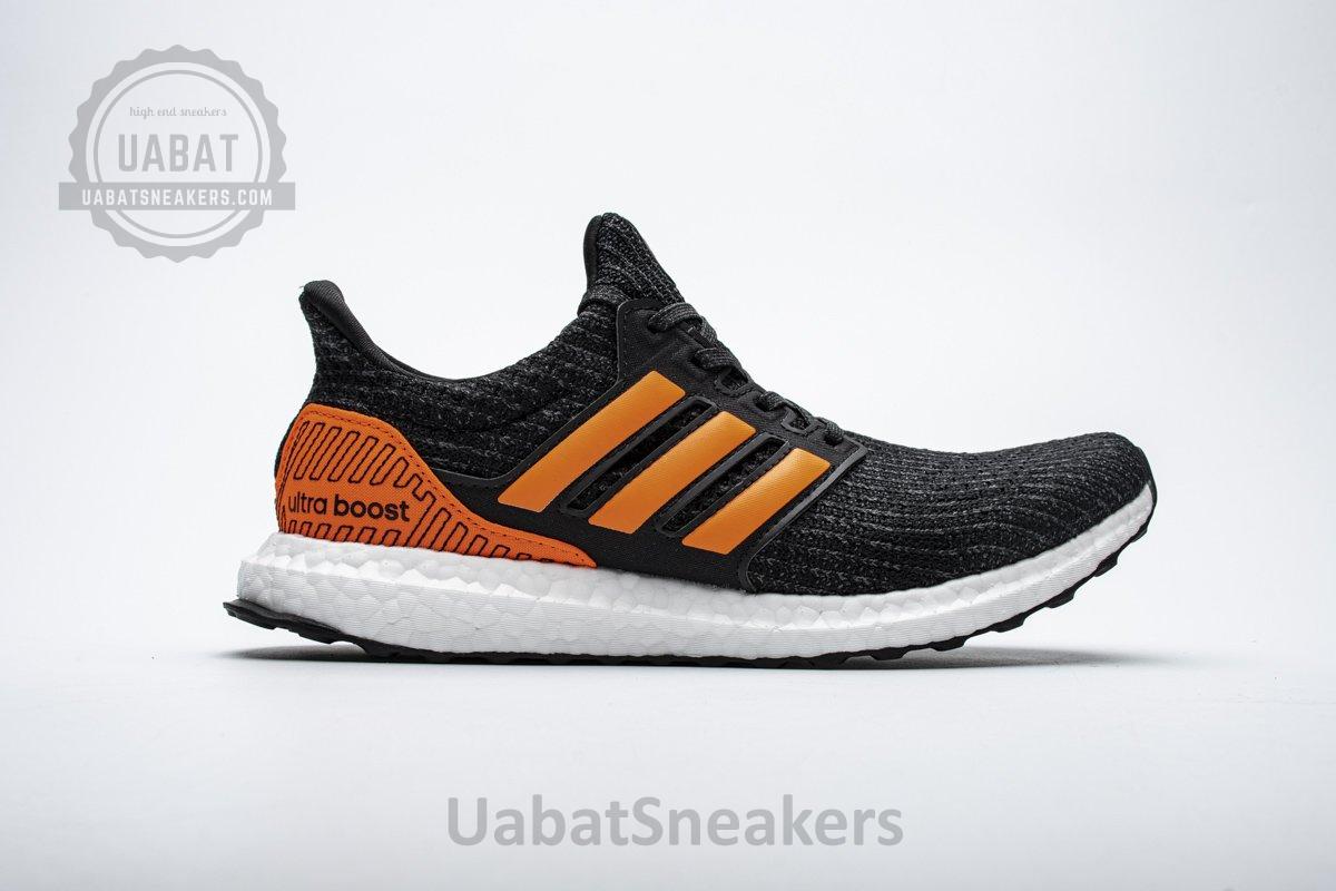 Ultra Boost 4.0 “Core Black/Solar Orange”EH1423 - Image 2