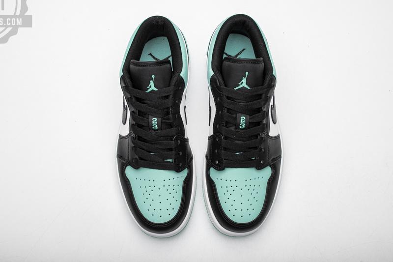 Air Jordan 1 Low Emerald Toe 553558-117 - Image 3