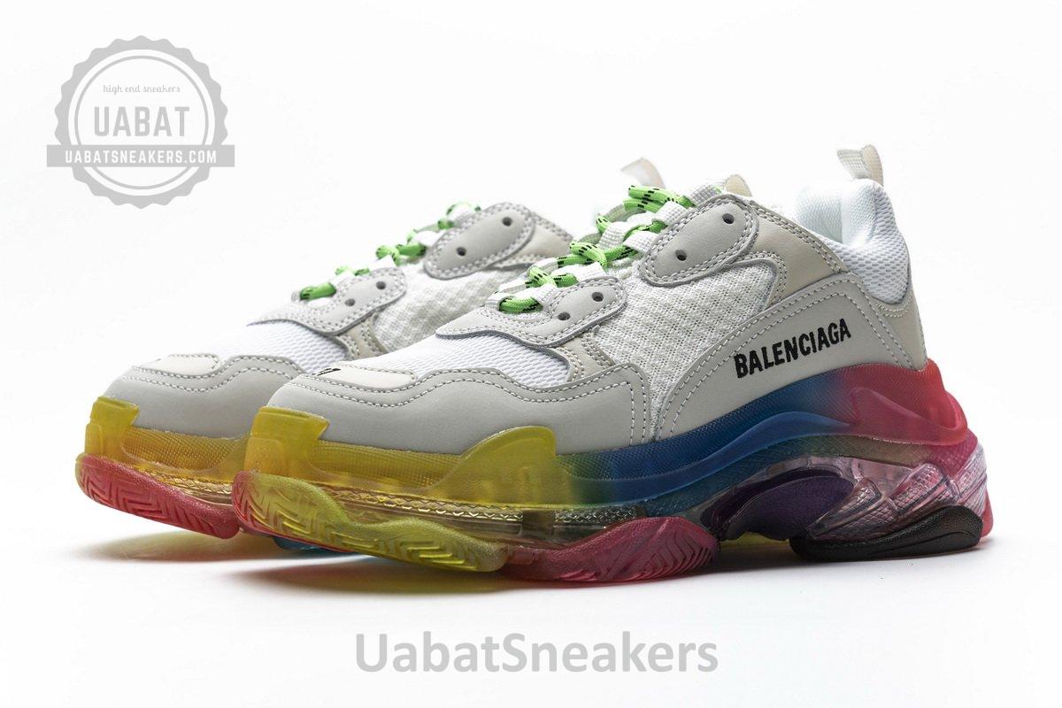544351 W09E1 1895 Balenciaga Triple S Rainbow - Image 7