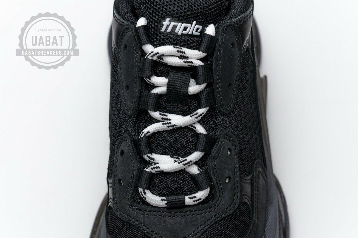 541624 W09O1 1000 Balenciaga Triple S Black - Image 9