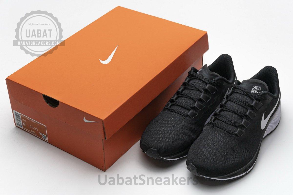 BQ9646-002 Nike Air Zoom Pegasus 37 Black White - Image 3