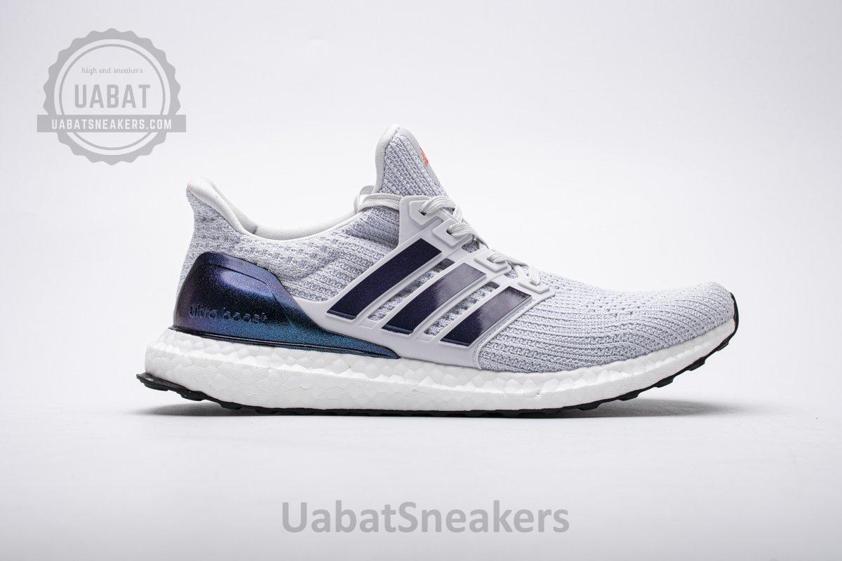 FW5693 adidas Ultra Boost 4.0 White Grey Real Boost - Image 2
