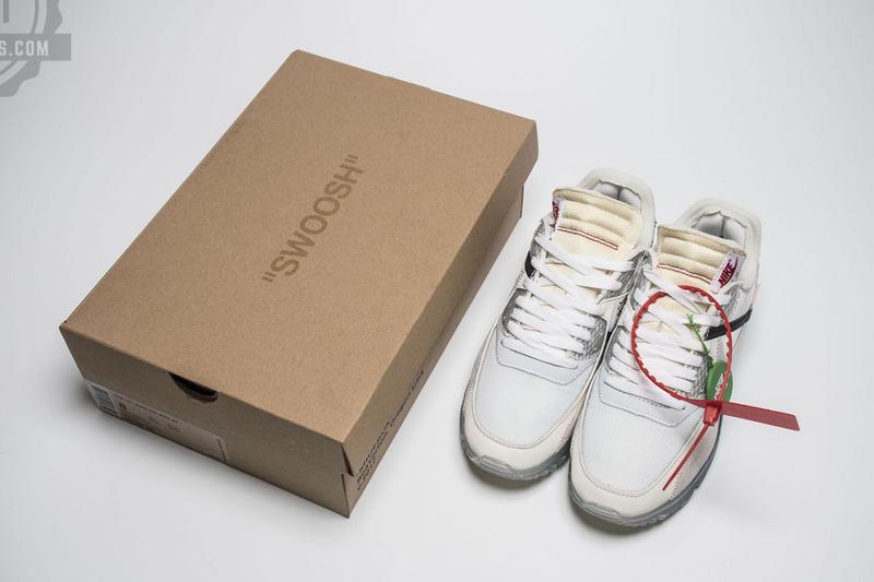 Off White x Nike air Max 90 AA7293-100 - Image 9