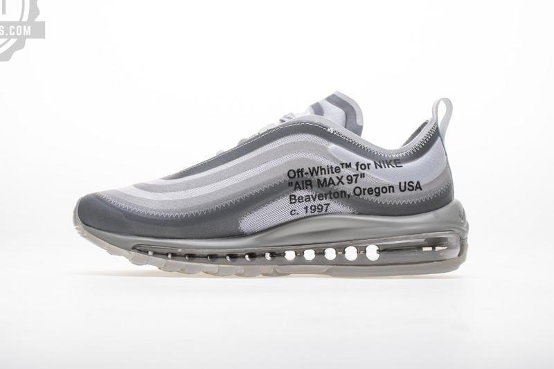 OFF WHITE X Nike Air Max 97 “Wolf Grey Menta” AJ4585-012 - Image 2