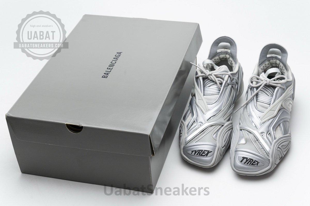 Balenciaga Tyrex 5.0 Sneaker Silver - Image 3