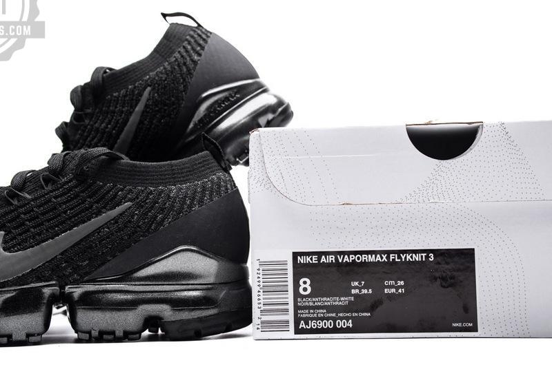 Nike Air Vapormax Flyknit 3 All Black AJ6900-004 - Image 7