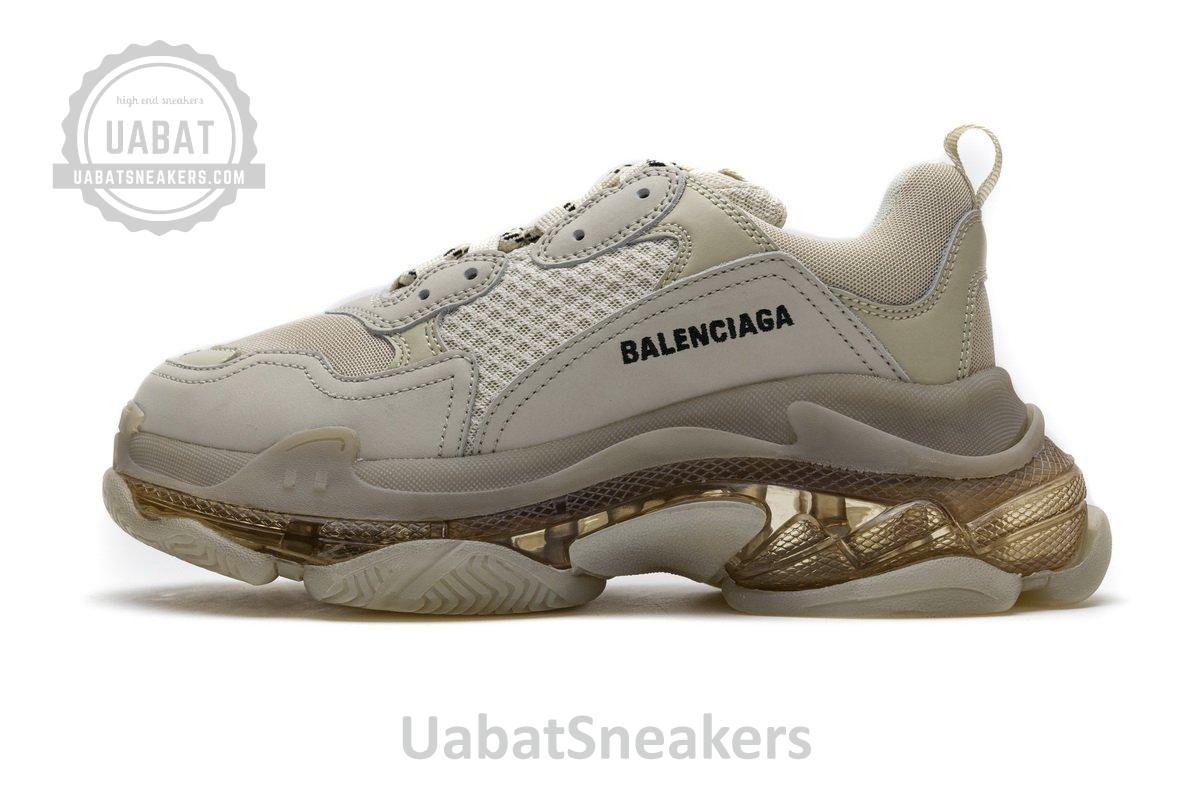 544351 W09O1 2178 Balenciaga Triple S Champagne