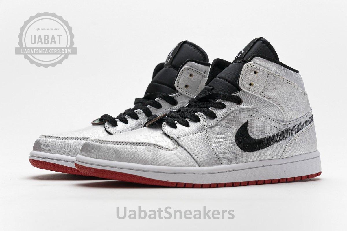 CU2804-100 Edison Chen x Air Jordan 1 Mid Fearless - Image 8