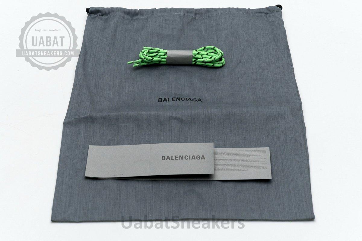 544351 W09OL 3801 Balenciaga Triple S Fluo Green - Image 11