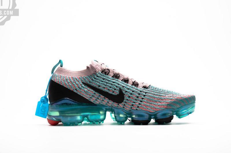 AJ6910-500 Womens Nike Air Vapormax Flyknit 3 South Beach - Image 2
