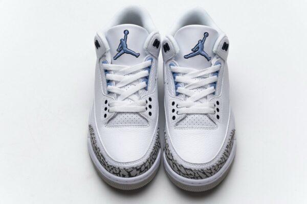 CT8532-104 Air Jordan 3 'UNC' - Image 4