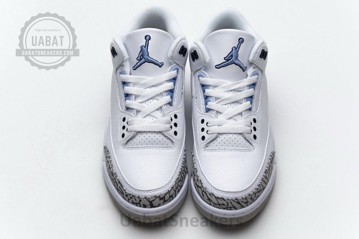 CT8532-104 Air Jordan 3 'UNC' - Image 4