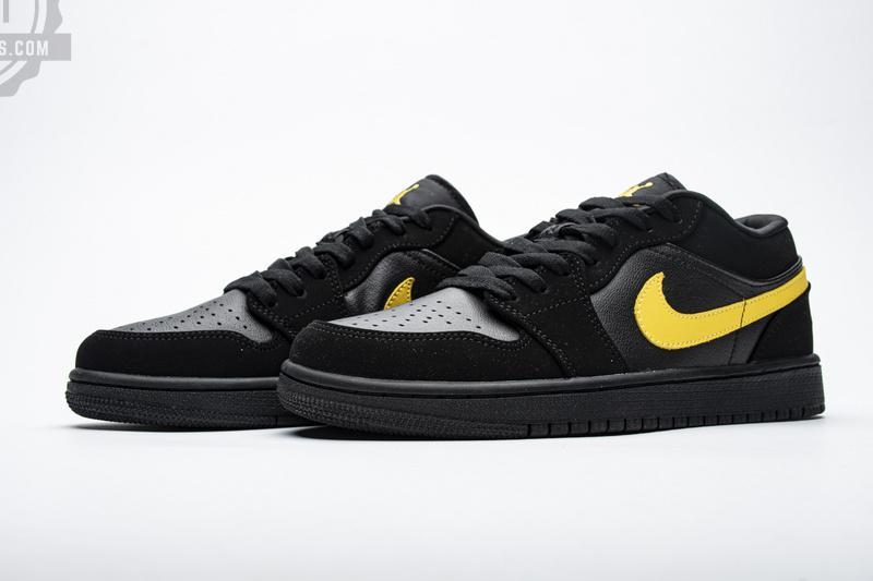Air Jordan 1 Low Black Gold 553558-071 - Image 10