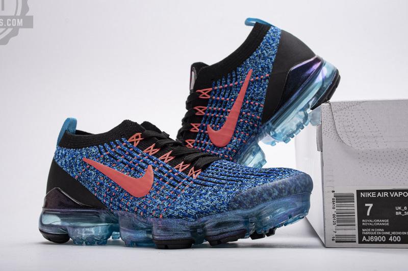 AJ6900-400 Nike Air Vapormax Flyknit 3 Blue Fury - Image 4
