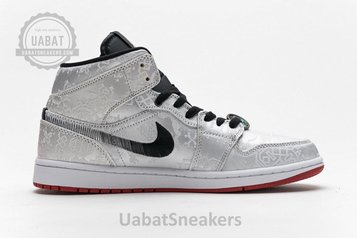 CU2804-100 Edison Chen x Air Jordan 1 Mid Fearless - Image 12
