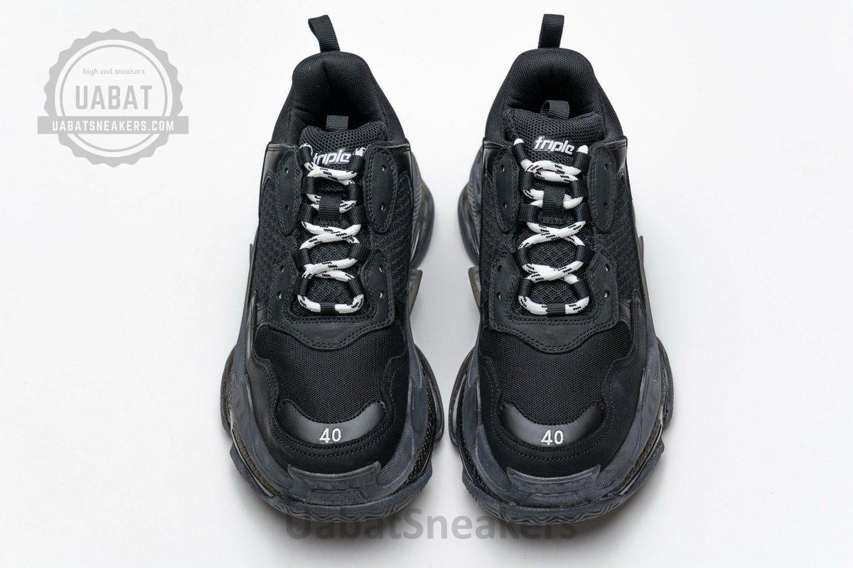 541624 W09O1 1000 Balenciaga Triple S Black - Image 6