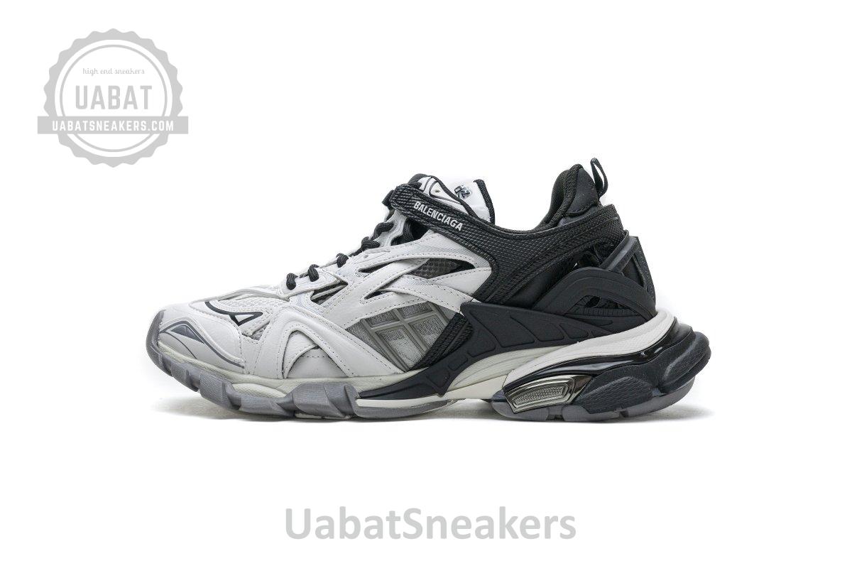 570391 W2GN3 1090 Blenciaga Track 2 Sneaker Black White