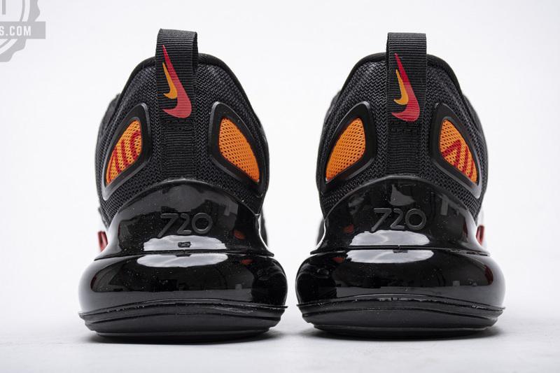 CT2204-002 Nike Air Max 720 Black Heper Crimson Red - Image 3