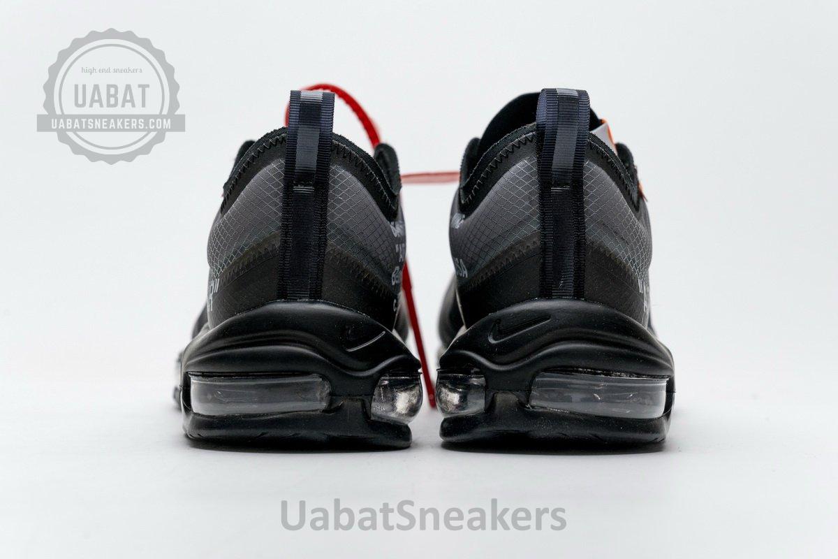 AJ4585-001 Off-White x Nike Air Max 97 All Black - Image 7