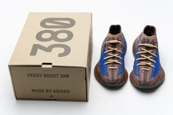 FZ4986 adidas Yeezy Boost 380 Azure - Image 3