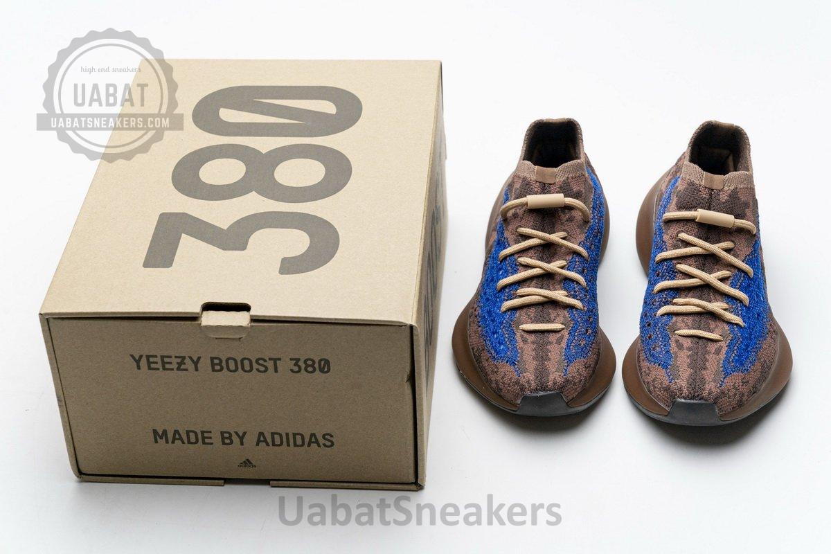 FZ4986 adidas Yeezy Boost 380 Azure - Image 3