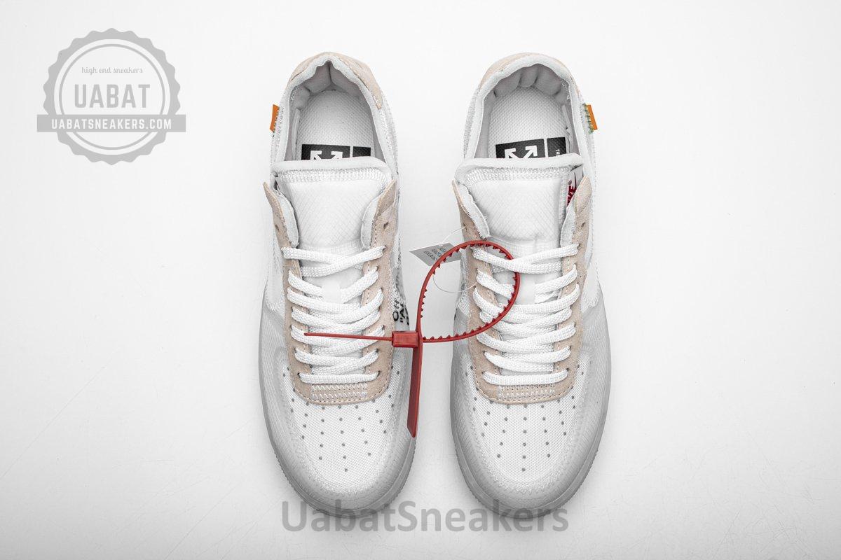 AO4606-100 OFF White X Air Force 1 Low White - Image 8