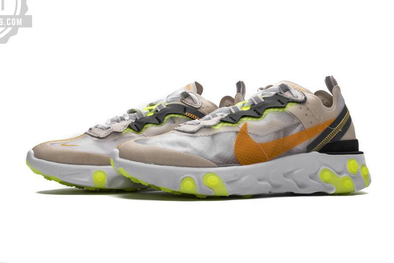 Nike React Element 87Undercover“Orewood Brown” AQ1090-101 - Image 7
